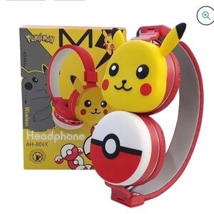 Pokemon Pikachu Themed Headphones
